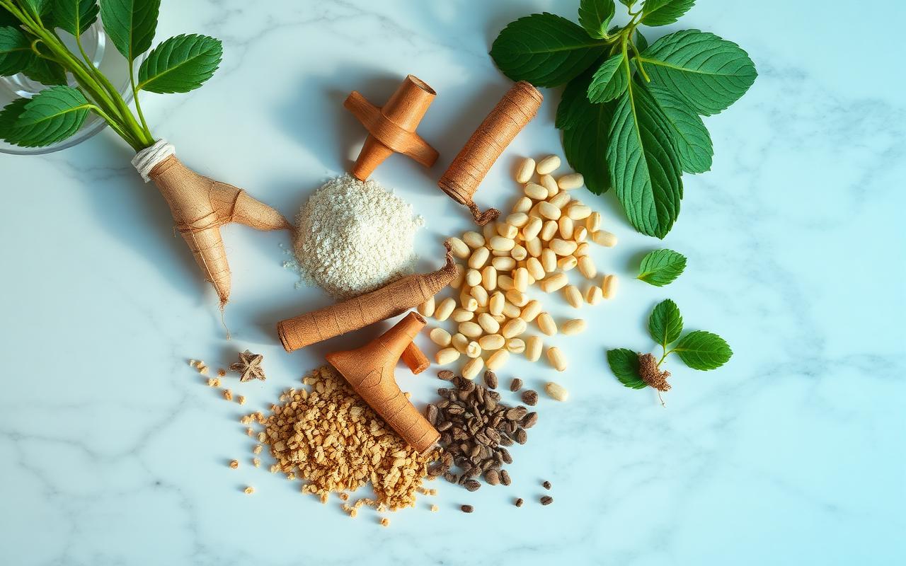 Natural herbal ingredients used in MANERGY Male Enhancement formula